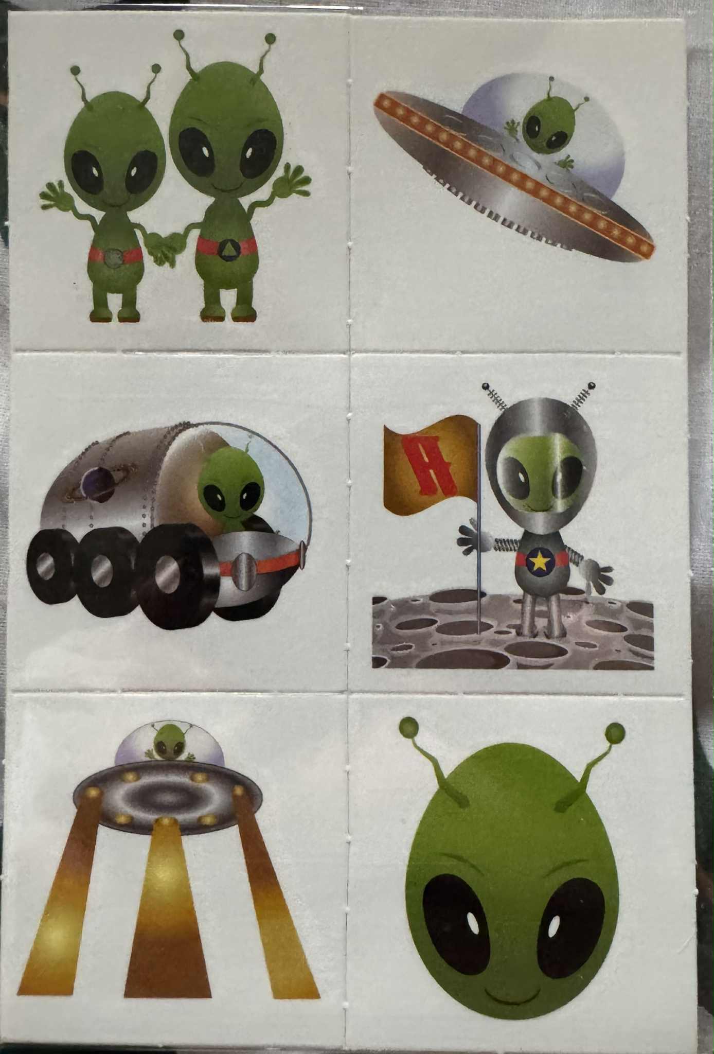 Alien Stickers