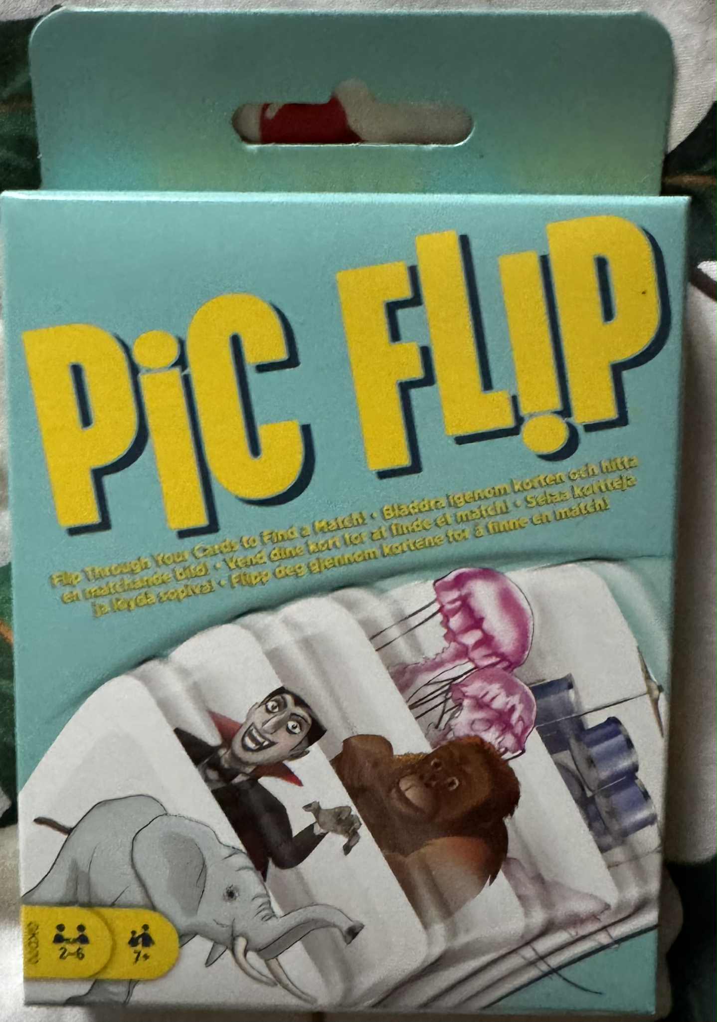 Pic Flip Card Game