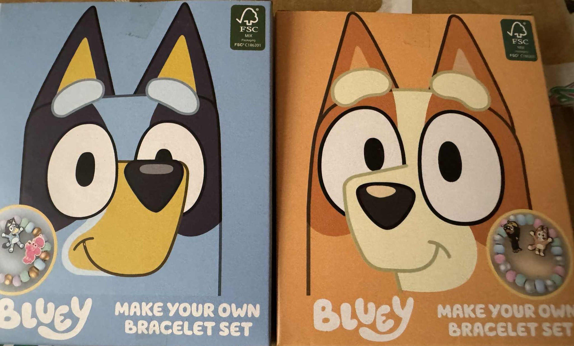Bluey Make your own Bracelet Set