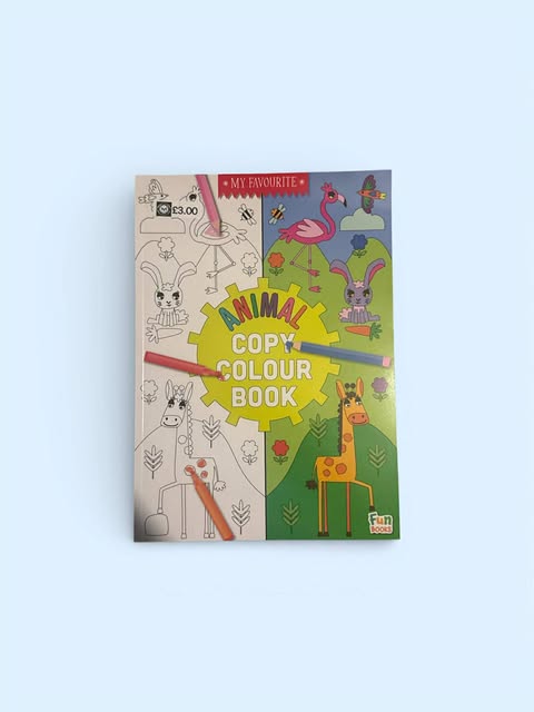 Animal Copy Colour Book