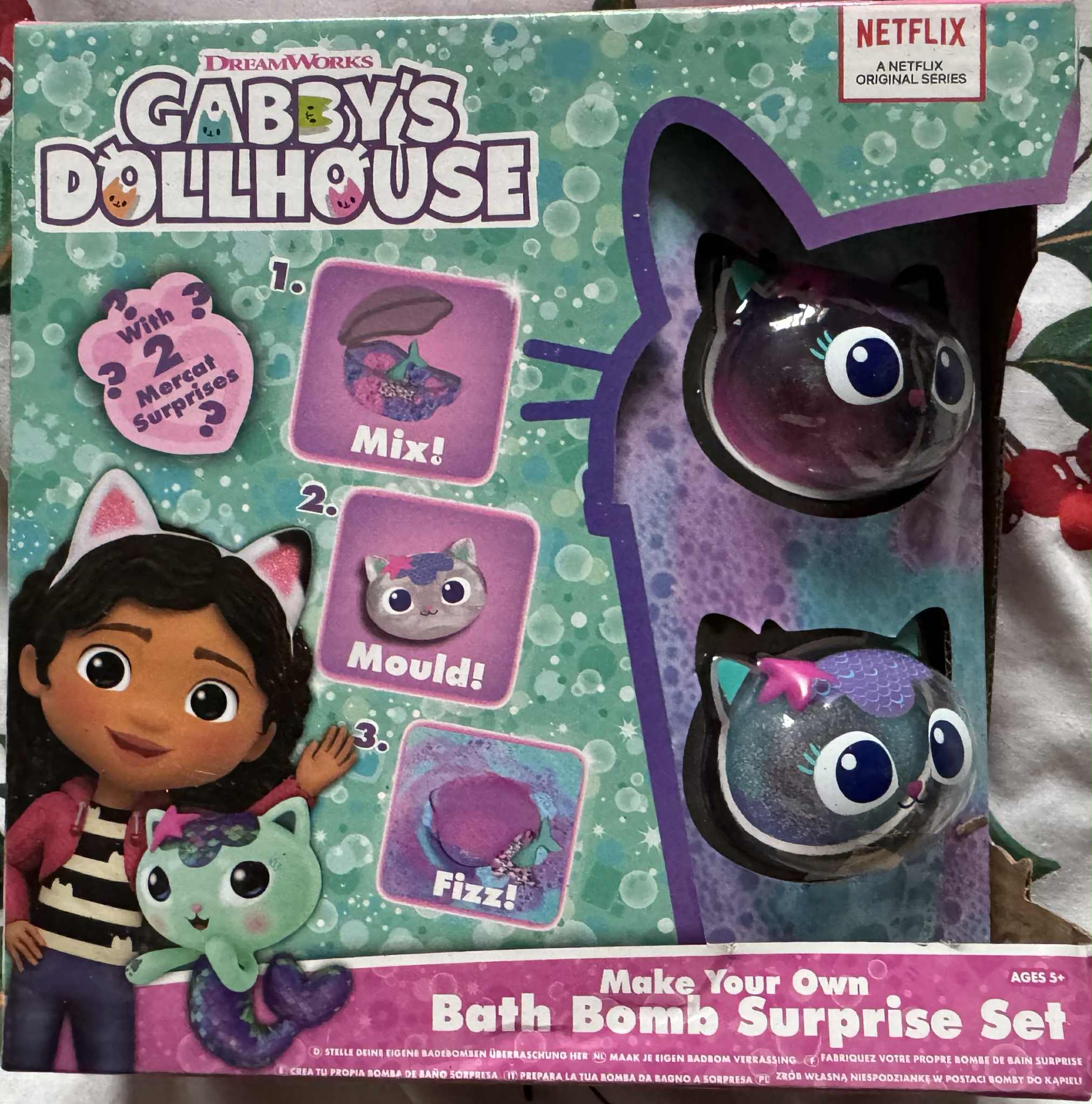 Gabby's Doll House Bathbomb Suprise Set
