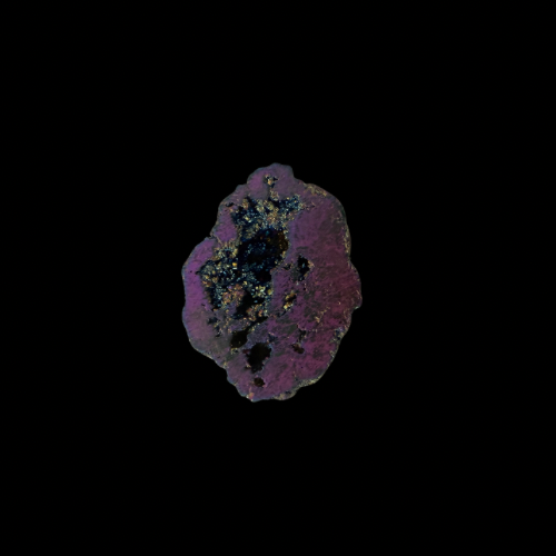 Purple Agate Druzy Geode
