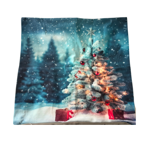 Christmas Tree Cushion Cover