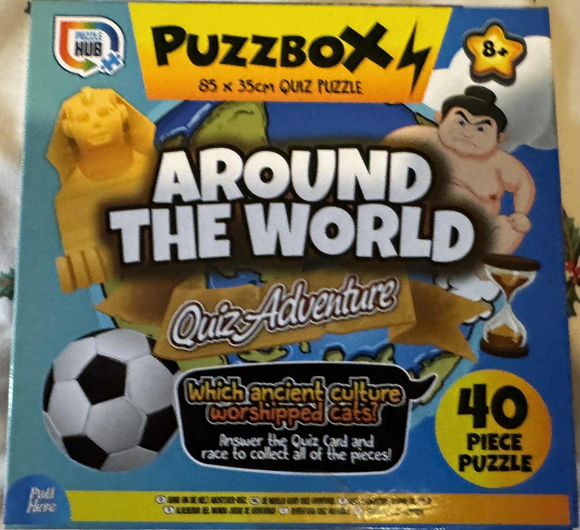 Puzzbox Around the World 40 piece Puzzle