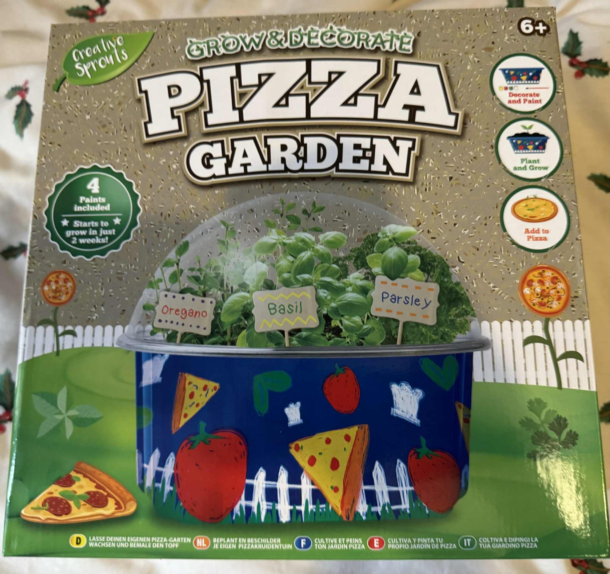 Create your own Pizza Garden