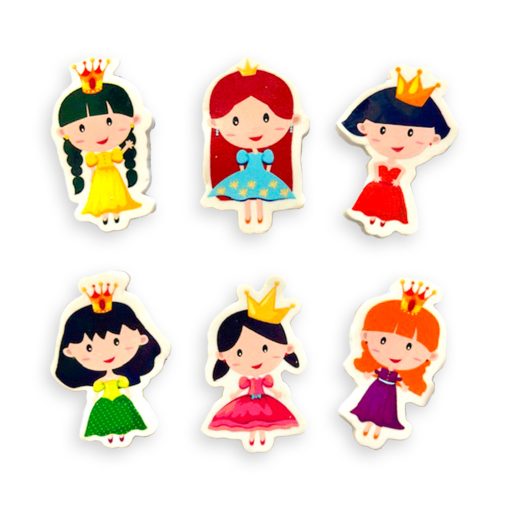 Cute Princess 3D Erasers